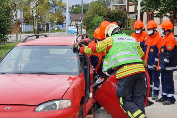 Jugendfeuerwehr zu Gast in Matzingen