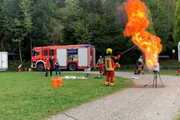 Schulung Kleinlöschgeräte LANDI Matzingen