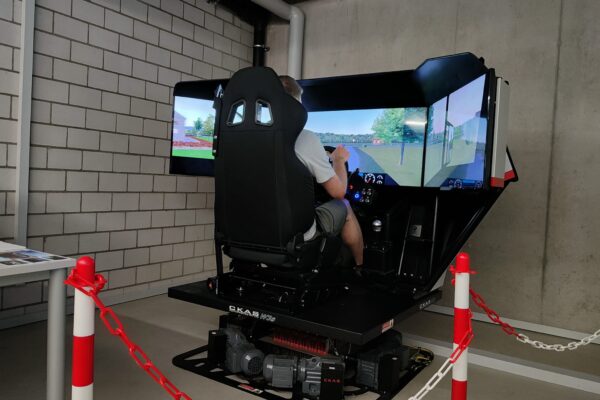 Fahrsimulator Ausbildung für unsere Maschinisten