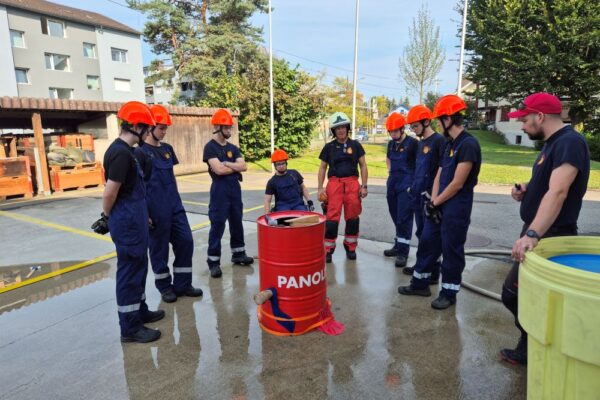 Jugendfeuerwehr Frauenfeld zu Gast in Matzingen